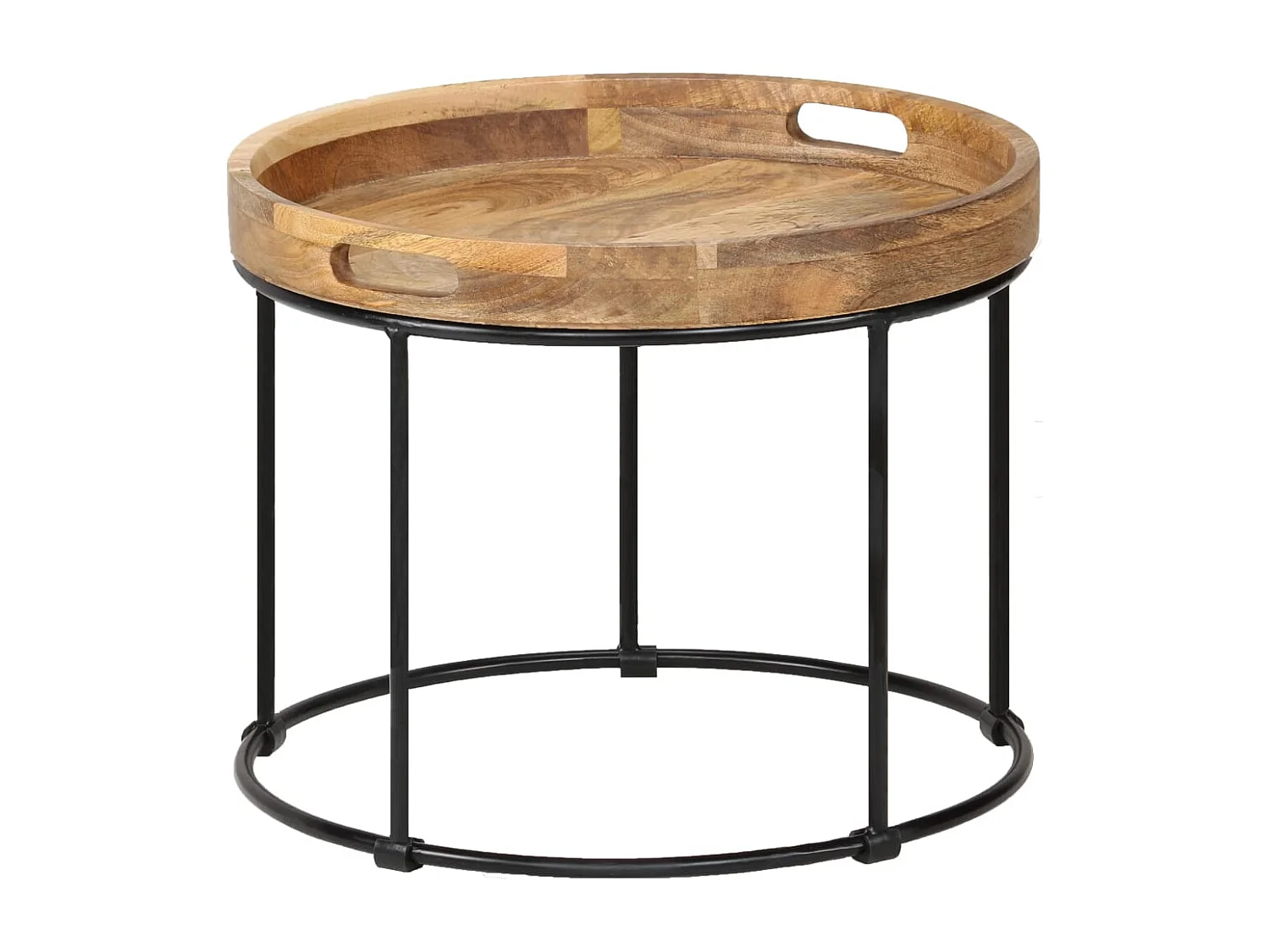 Mesa de centro | Mesa de café | Mesa auxiliar Gris sonoma 80x80x42 cm SHL2336