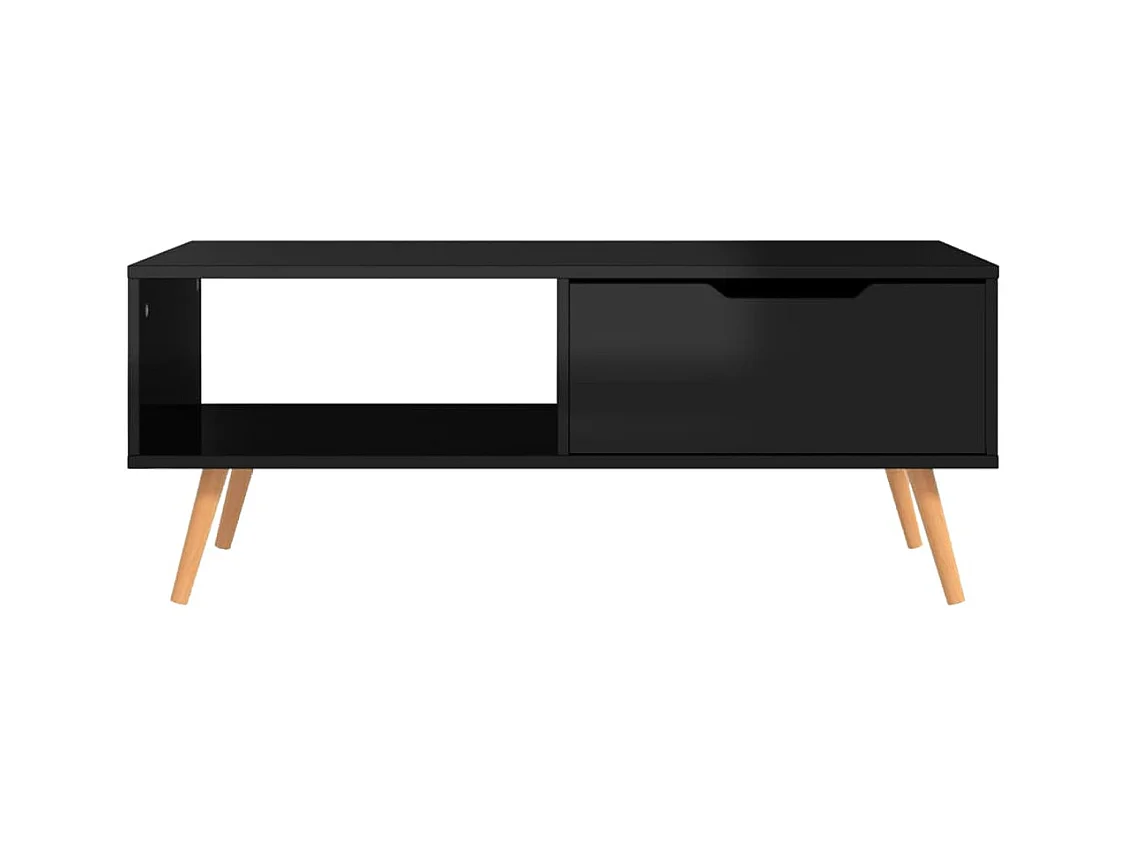 Mesa de centro | Mesa auxiliar 2 uds madera ingeniería roble ahumado 50x50x40cm SHL1257