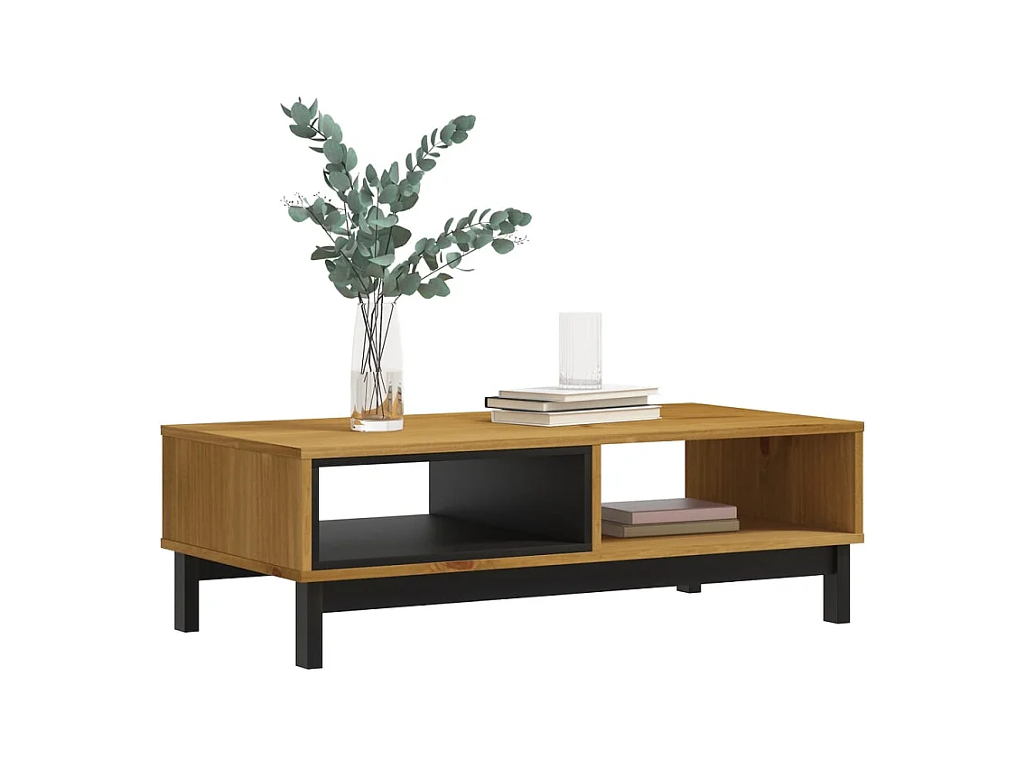 Mesa de centro | Mesa auxiliar con LED Infinity blanca 40x40x30 cm SHL2507