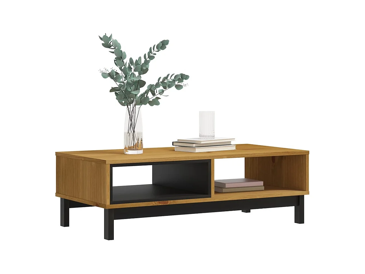 Mesa de centro | Mesa auxiliar con LED Infinity blanca 40x40x30 cm SHL2507