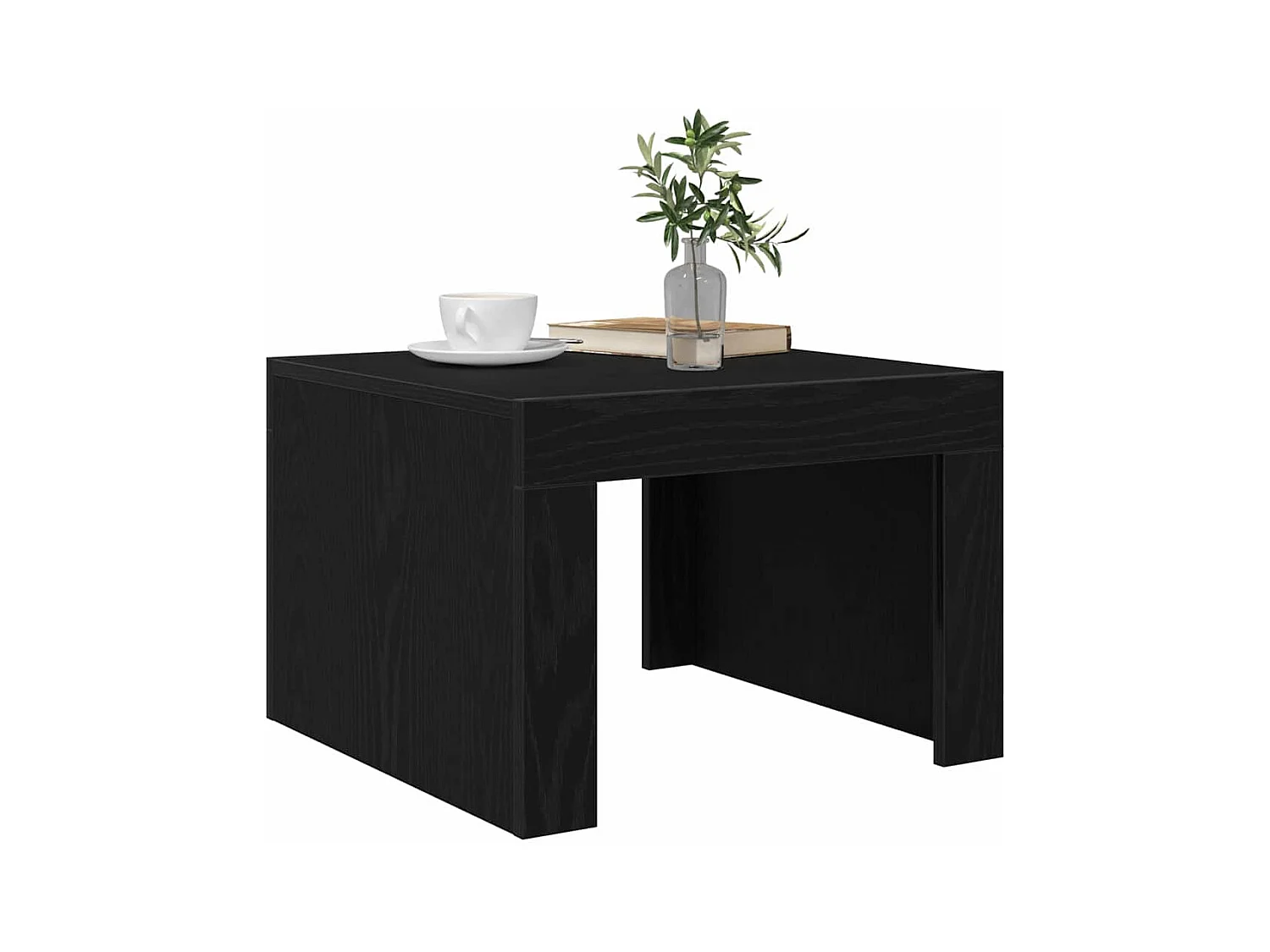 Mesas de centro | Mesas auxiliares 2 uds madera de ingeniería blanco 50x50x40 cm SHL2349