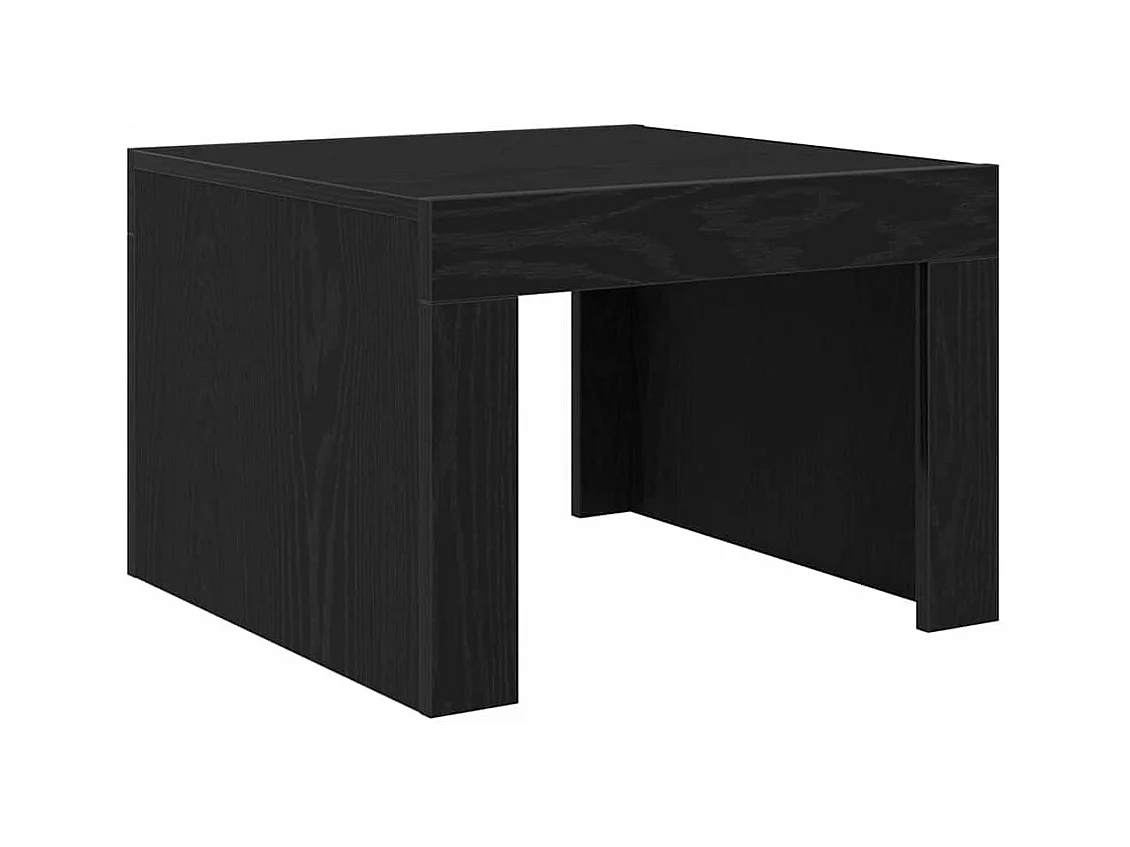 Mesas de centro | Mesas auxiliares 2 uds madera de ingeniería blanco 50x50x40 cm SHL2349