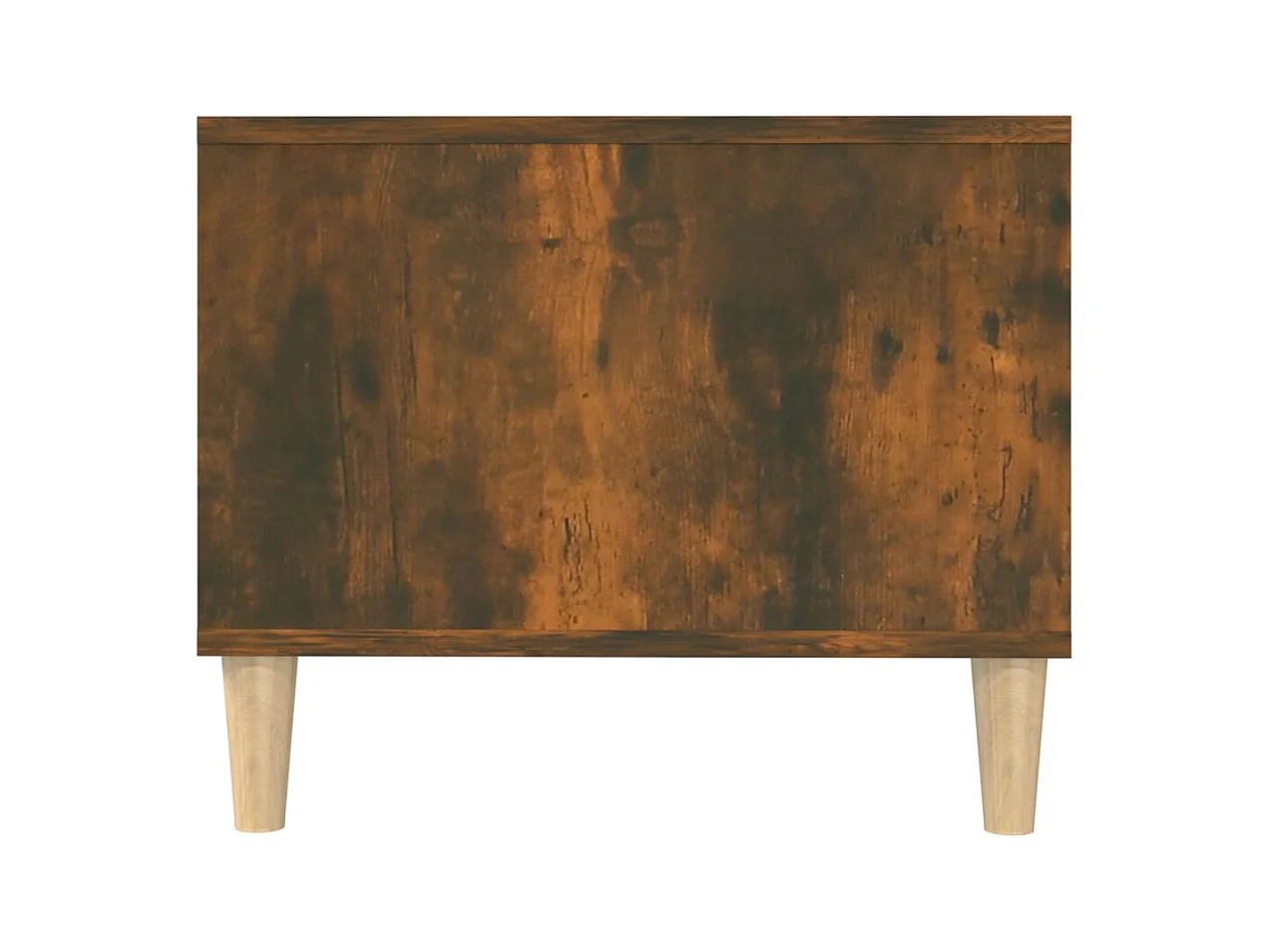Mesa de centro | Mesa auxiliar madera contrachapada negro 60x44,5x45 cm SHL4866