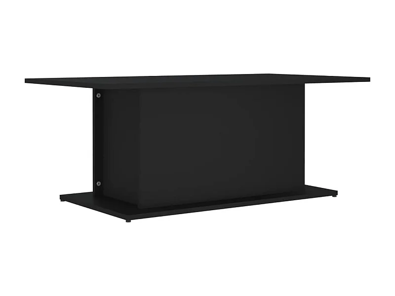 Mesa de centro | Mesa auxiliar de madera maciza de pino negro 100x50x41 cm SHL4854