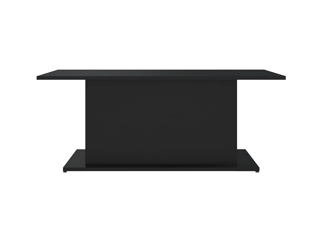 Mesa de centro | Mesa auxiliar de madera maciza de pino negro 100x50x41 cm SHL4854