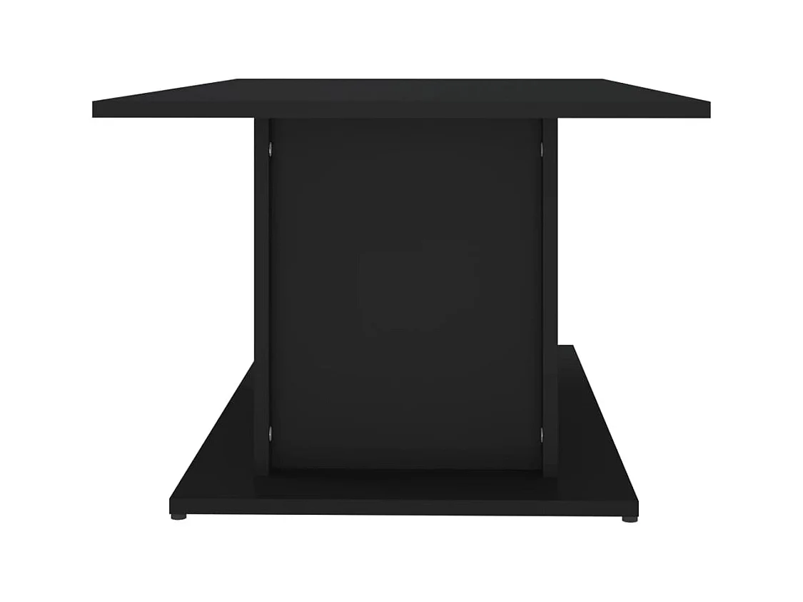 Mesa de centro | Mesa auxiliar de madera maciza de pino negro 100x50x41 cm SHL4854