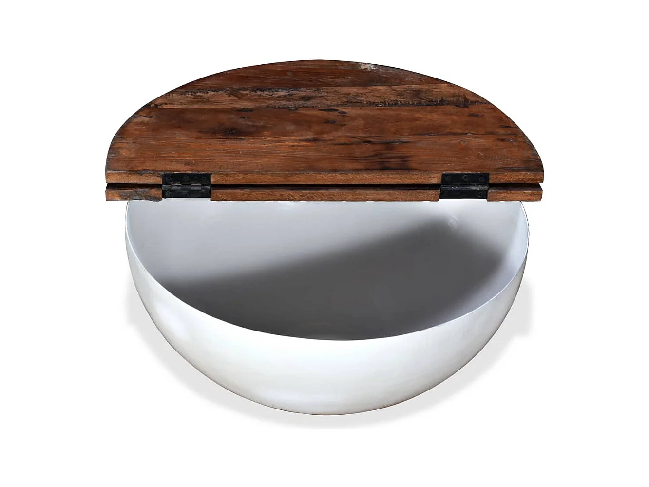 Mesa de centro | Mesa de café | Mesa auxiliar 3 piezas Marrón cera 49x49x30 cm SHL239721