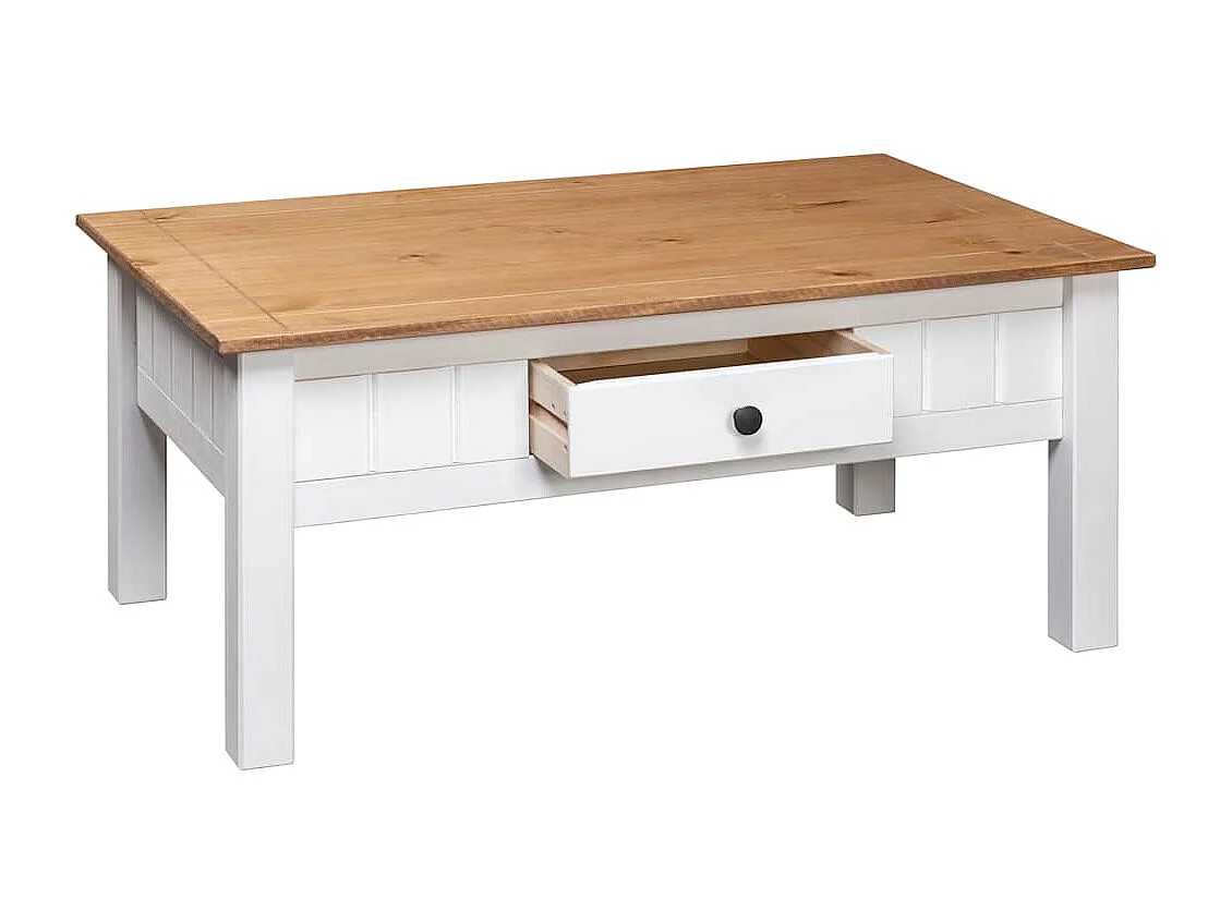 Mesa de centro | Mesa de café | Mesa auxiliar Marrón 40x40x38 cm madera maciza de mango SHL2748