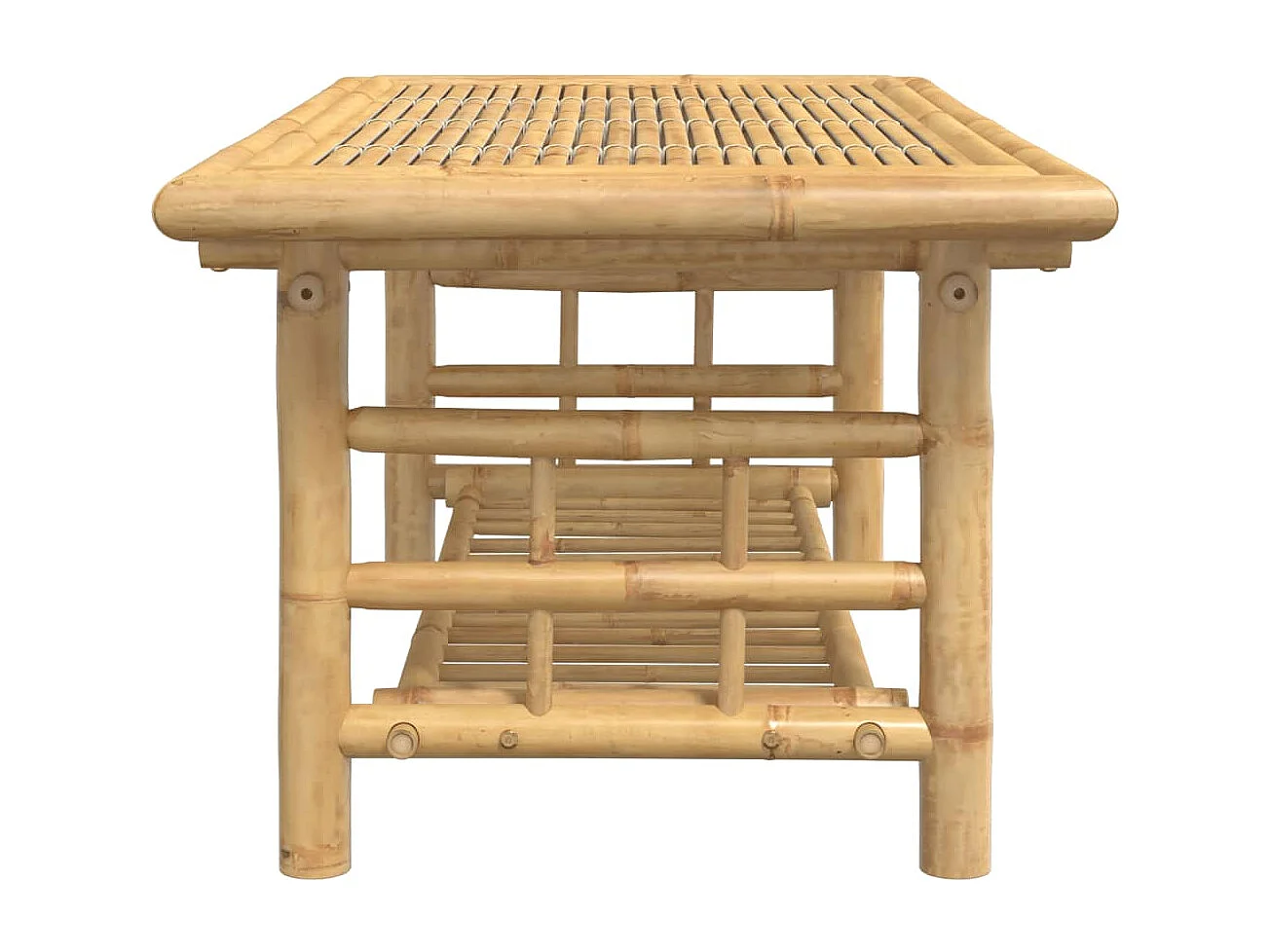 Couchtisch-Sofatisch-Beistelltische 110x55x45 cm Bambus SHL22502