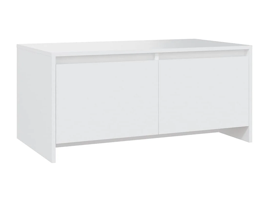 Mesa de centro | Mesa auxiliar de madera maciza de pino blanco Ø52,5x45 cm SHL53945