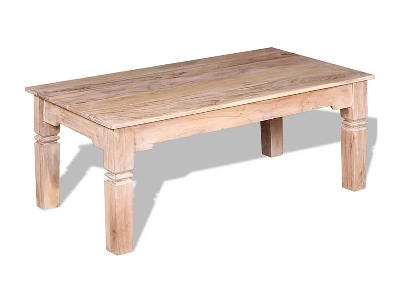 Salontafel | Woonkamertafel | Bijzettafel 110x60x45 cm massief acaciahout