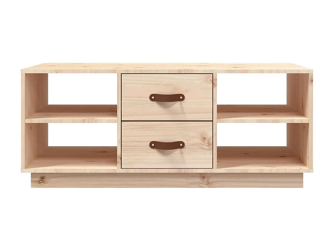 Mesa de centro | Mesa de apoio | Mesa de café 100x50x41 cm pinho maciço