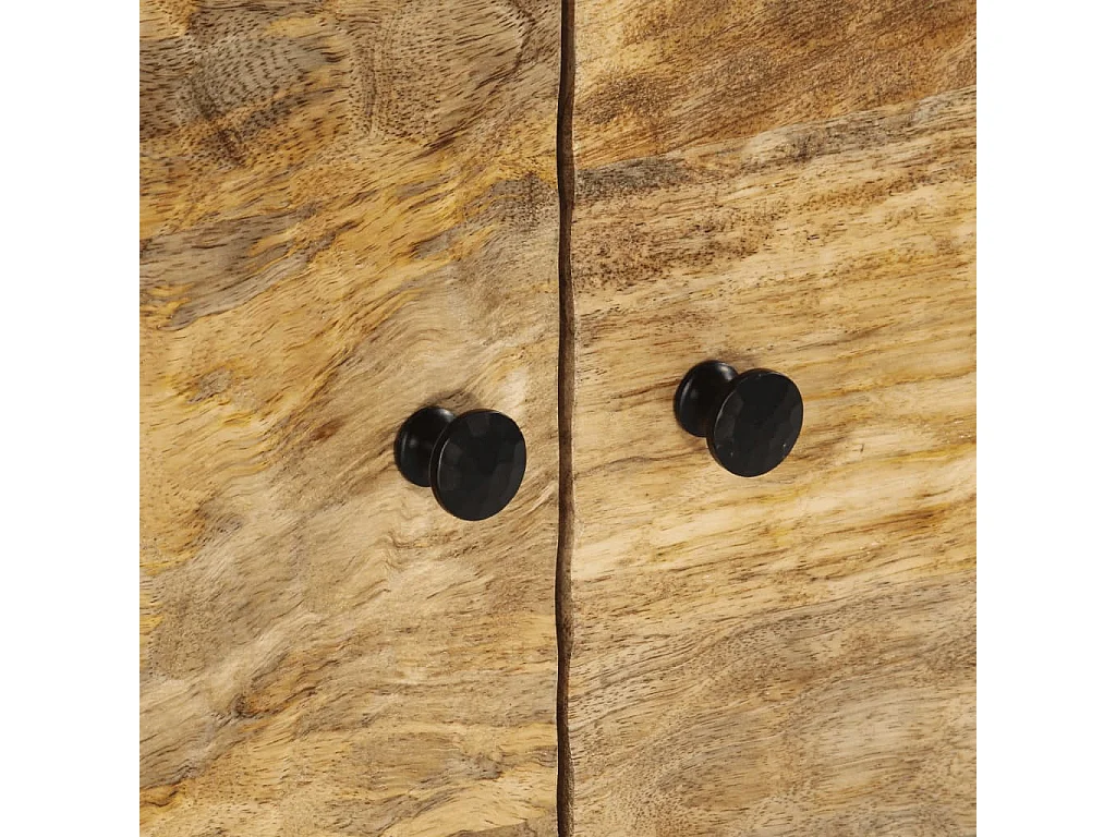 Table basse salon-Table d'appoint 80x50x40 cm bois de manguier massif SHL13101