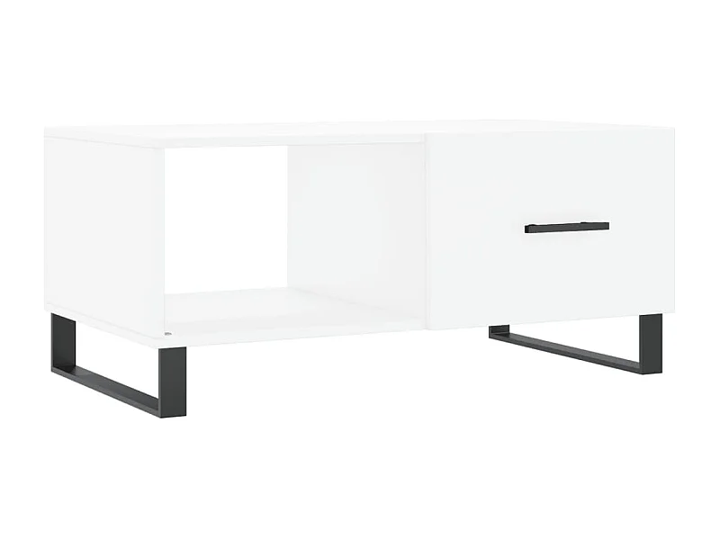 Mesa de centro | Mesa auxiliar madera de ingeniería negro 102x44,5x50 cm SHL4391