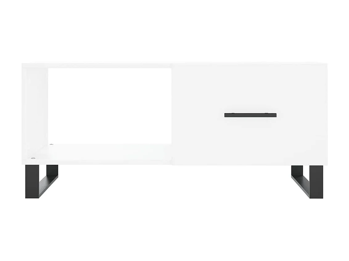 Mesa de centro | Mesa auxiliar madera de ingeniería negro 102x44,5x50 cm SHL4391