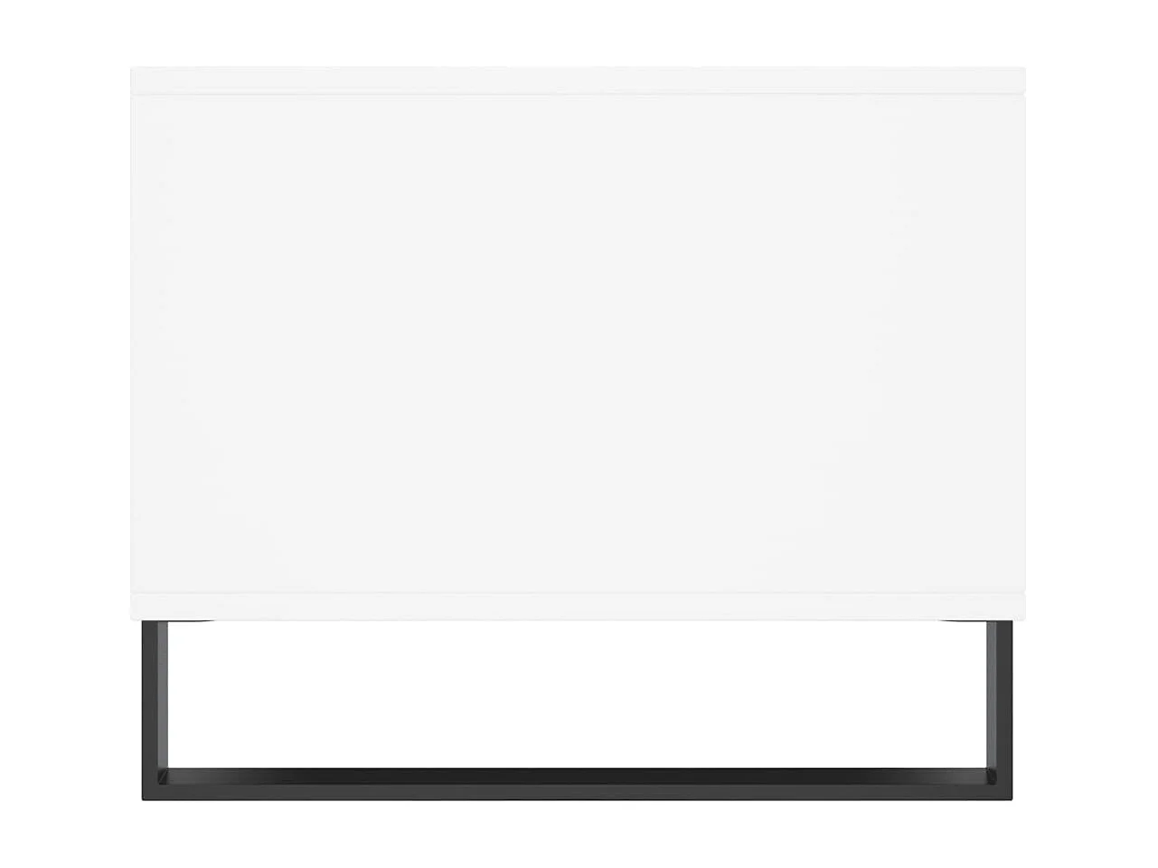 Mesa de centro | Mesa auxiliar madera de ingeniería negro 102x44,5x50 cm SHL4391