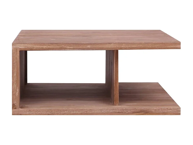 Mesa de centro | Mesa de café | Mesa auxiliar Roble artisan 90x60x35 cm Madera contrachapada SHL3664