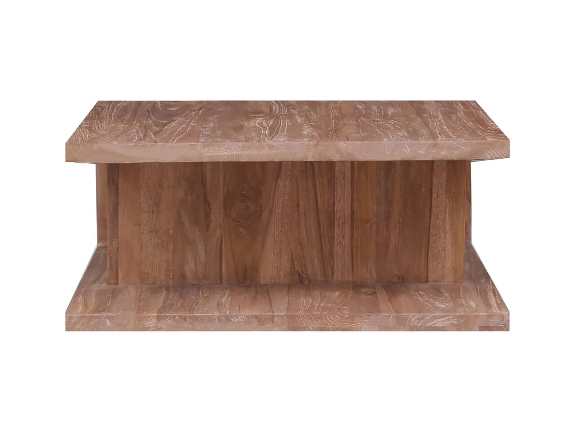 Mesa de centro | Mesa de café | Mesa auxiliar Roble artisan 90x60x35 cm Madera contrachapada SHL3664