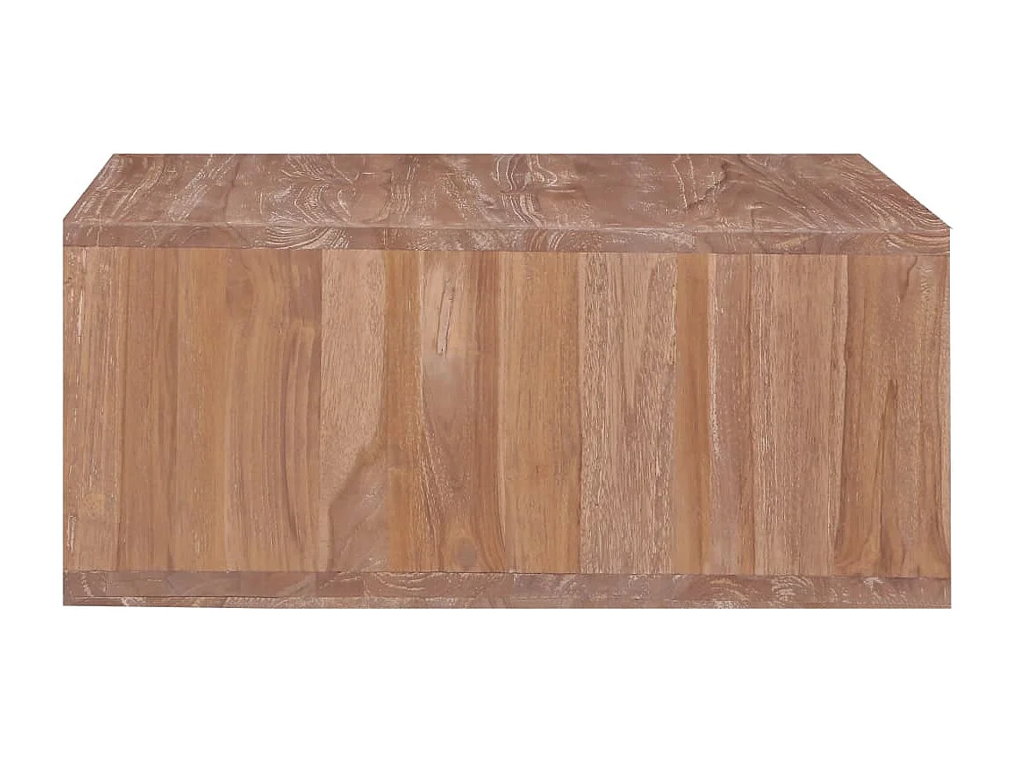 Couchtisch-Beistelltisch-Sofatisch 70x70x30 cm Massivholz Teak SHL7357