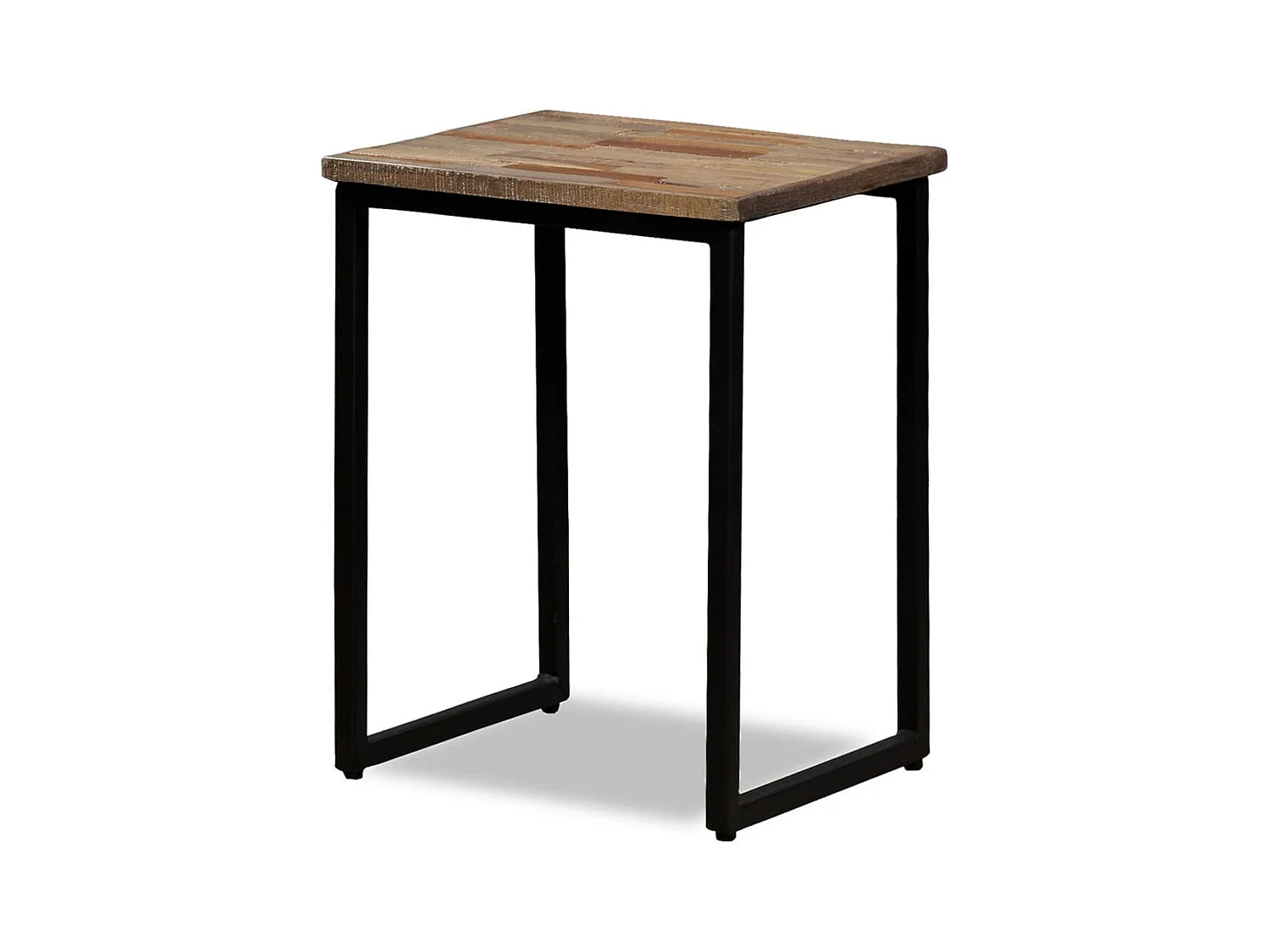 Ensemble de table basse gigogne 3 pièces Teck massif récupération SHL63498