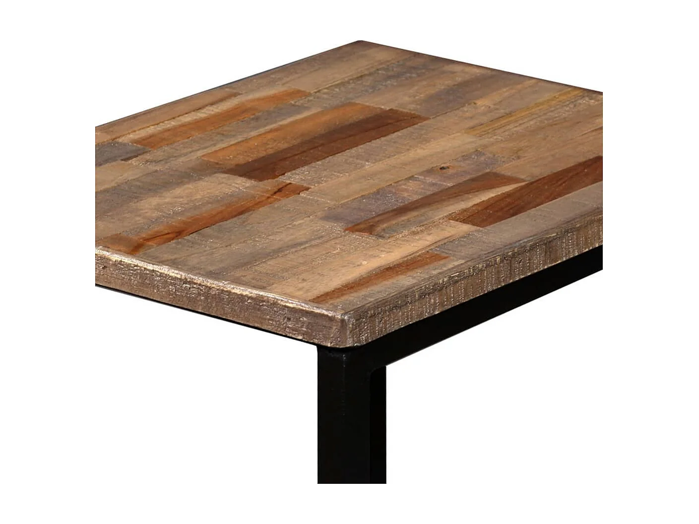 Mesa de centro | Mesa de café | Mesa auxiliar 3 piezas Roble ahumado 50x50x40 cm SHL2717