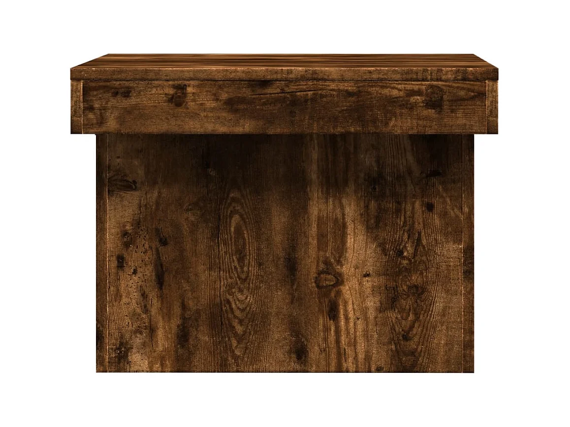Mesa de centro-Mesa auxiliar de madera maciza de teca 110x60x40 cm SHL3831