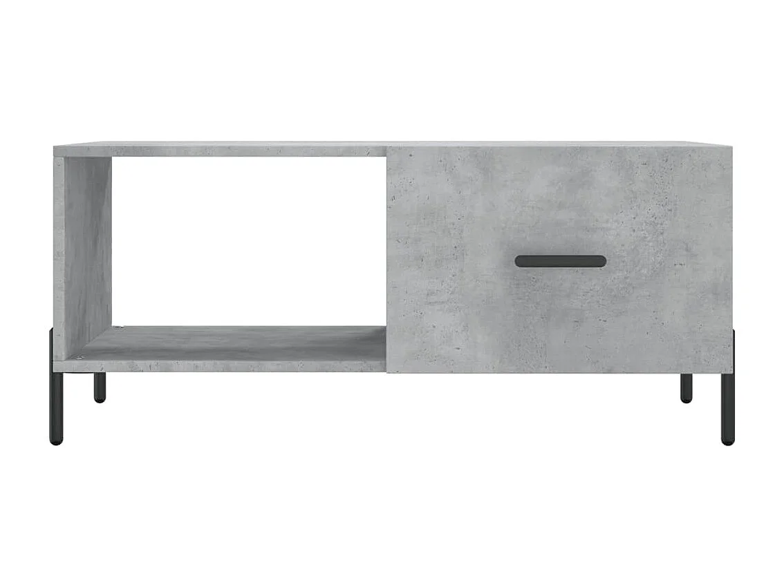 Mesa de centro | Mesa auxiliar madera de ingeniería negro 100x49x45 cm SHL62297