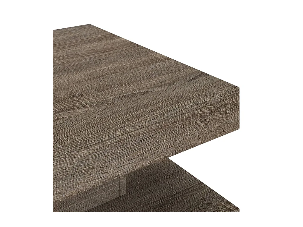 Mesa de centro | Mesa de café | Mesa auxiliar Multicolor 90x50x35 cm madera maciza reciclada SHL3538