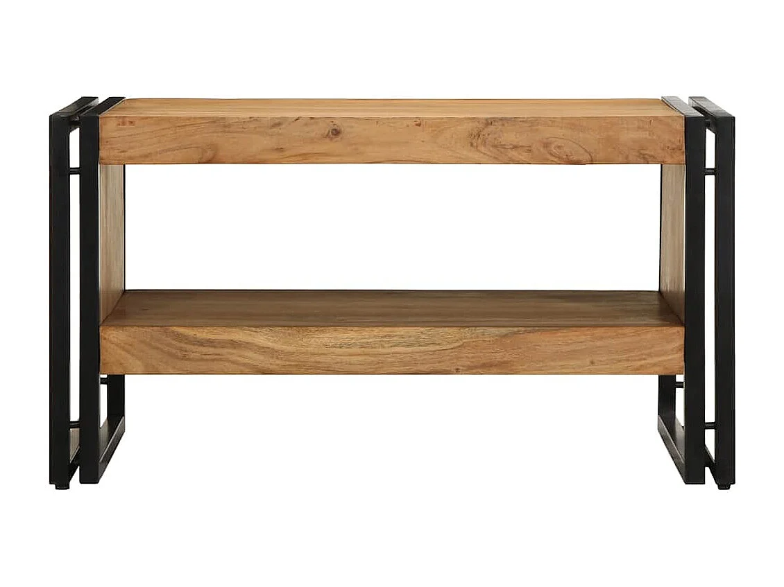 Couchtisch-Wohnzimmertisch-Beistelltische 70x50x38 cm Massivholz Akazie SHL29941