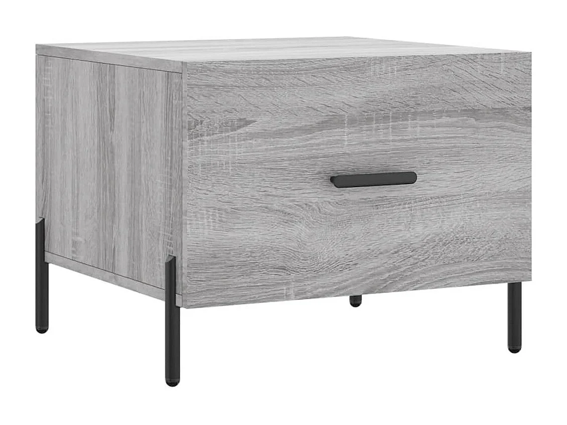 Couchtisch-Wohnzimmertisch-Beistelltische Grau Sonoma 50x50x40 cm Holzwerkstoff SHL96725