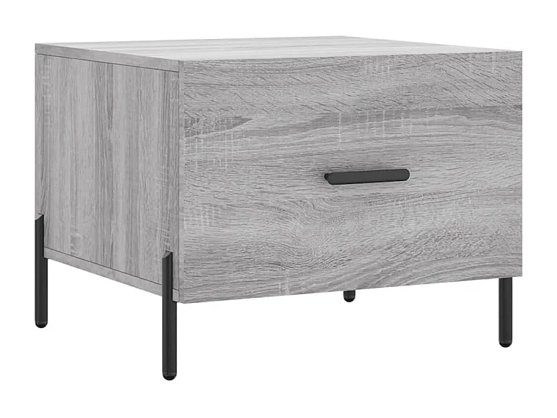 Couchtisch-Wohnzimmertisch-Beistelltische Grau Sonoma 50x50x40 cm Holzwerkstoff SHL96725