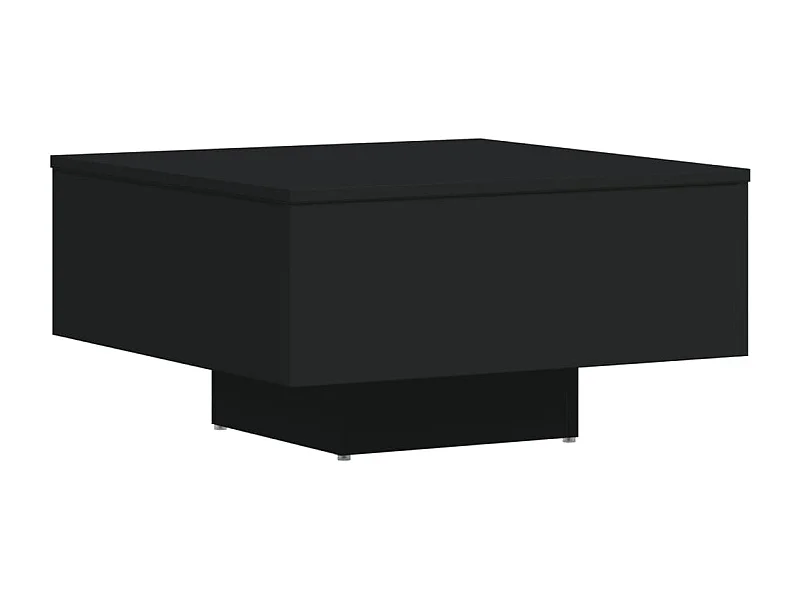 Table basse salon-Table d'appoint noir 60x60x31,5 cm bois d'ingénierie SHL53646