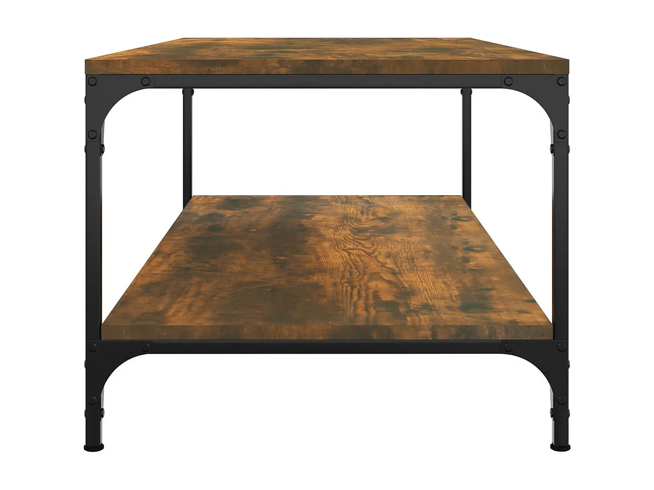 Table basse salon-Table d'appoint Chêne fumé 100x50x40 cm Bois d'ingénierie SHL64111