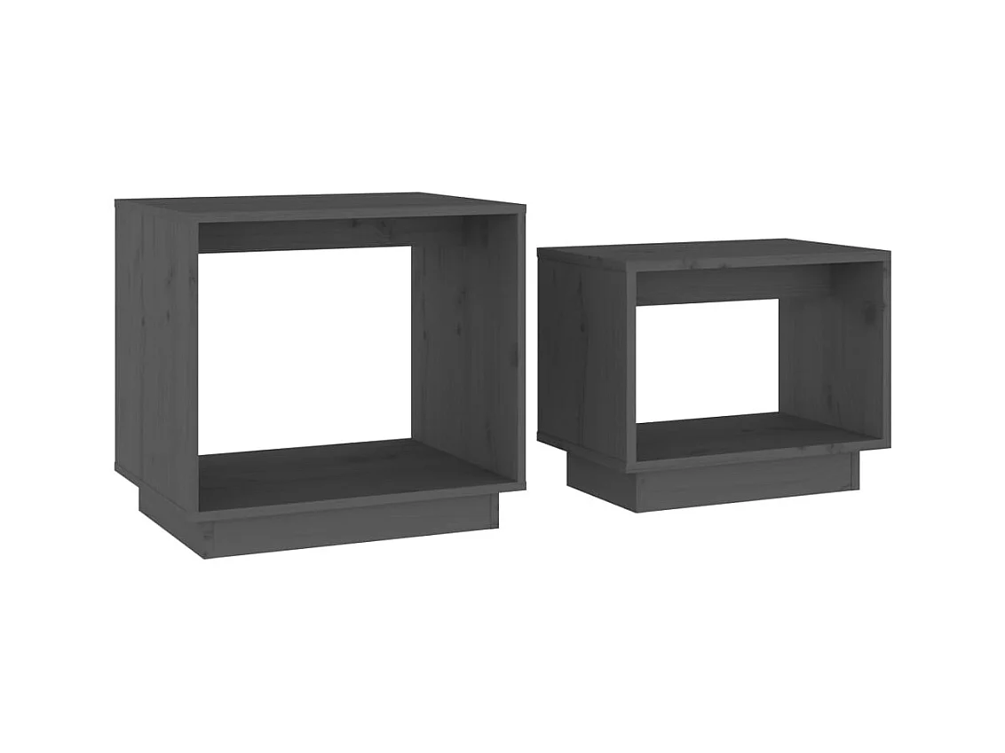 Mesa de centro | Mesa auxiliar madera contrachapada blanco brillo 90x50x40 cm SHL4450