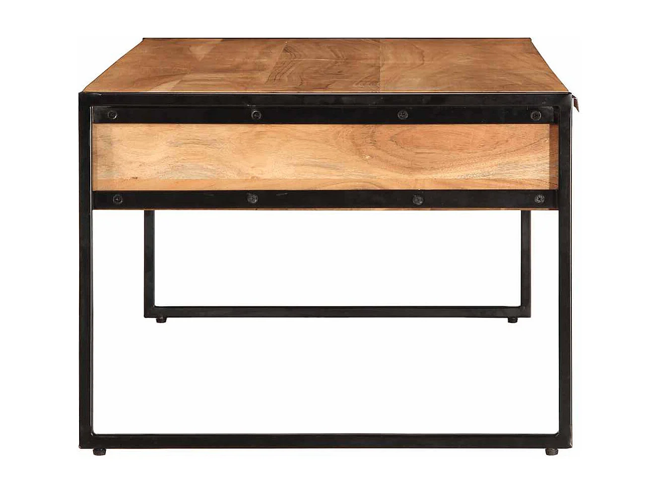 Couchtisch-Sofatisch-Beistelltische 110x55x40 cm Massivholz Akazie SHL58751