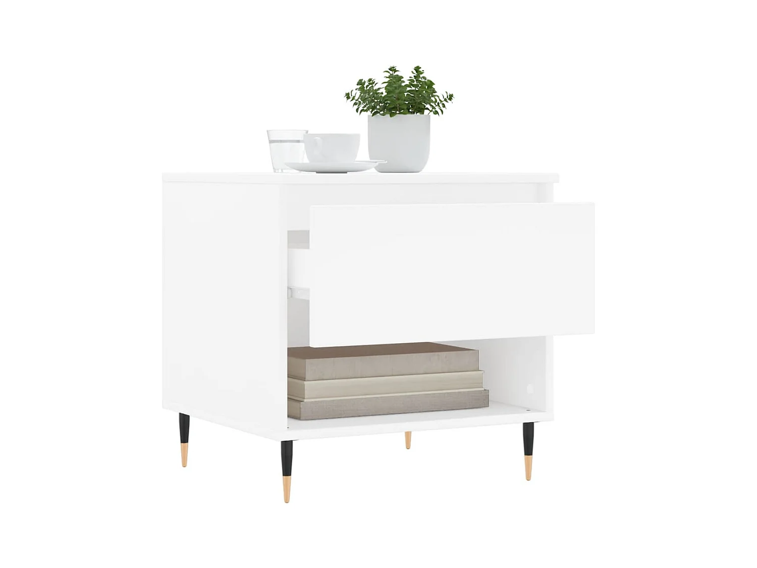 Mesa de centro | Mesa auxiliar madera maciza de pino marrón miel 102x49x55 cm SHL261124