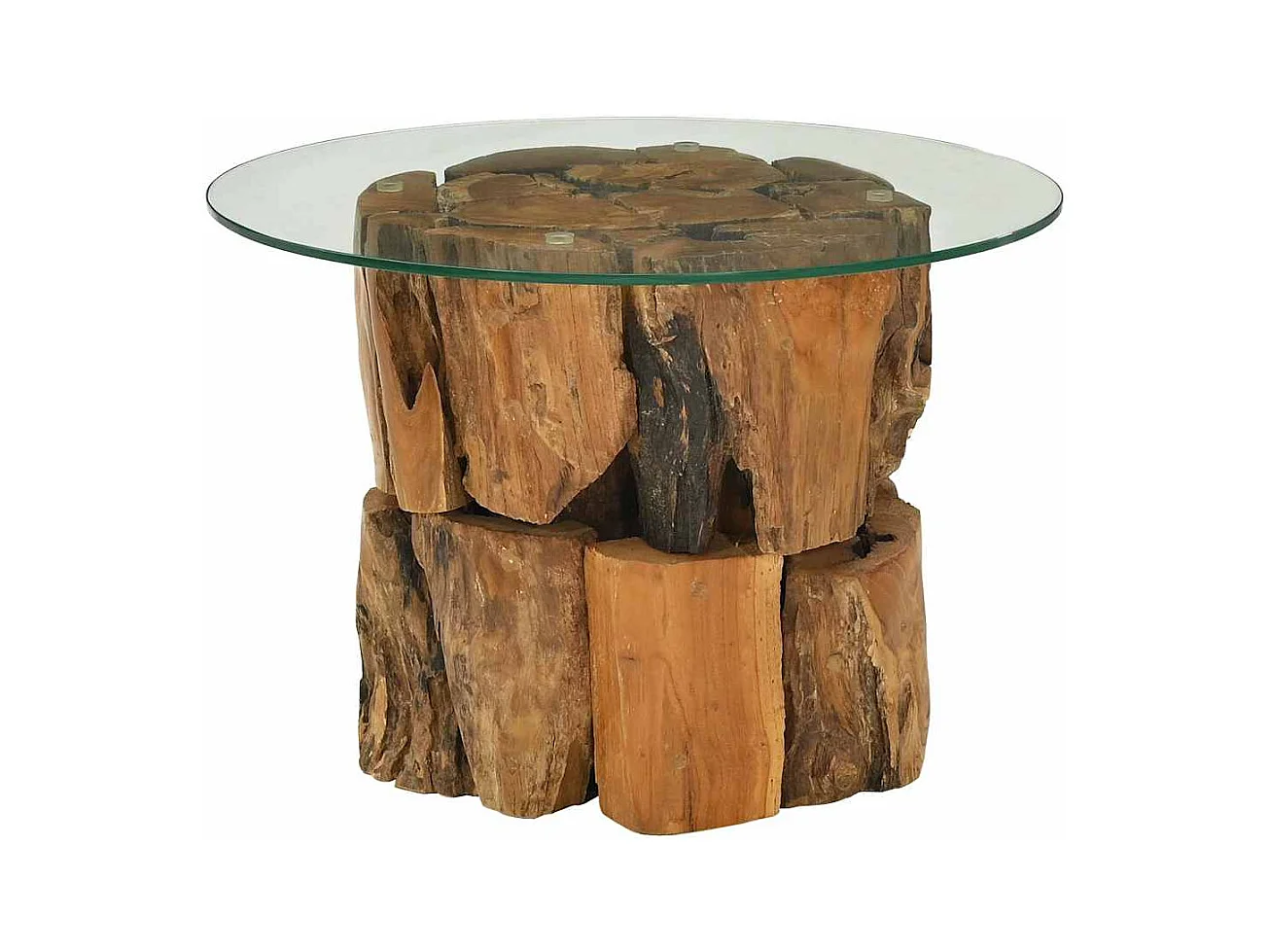 Mesa de centro | Mesa auxiliar salon de madera contrachapada negro 55x38x45 cm SHL176813