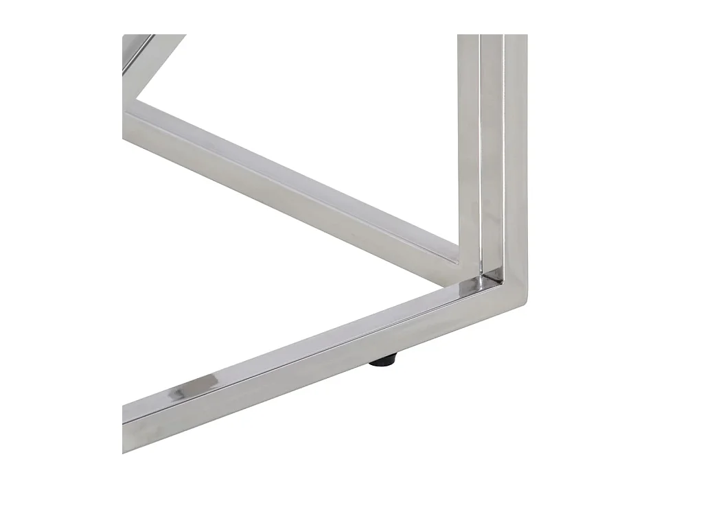 Mesa de centro | Mesa auxiliar blanca 51,5x51,5x30 cm madera de ingeniería SHL2184
