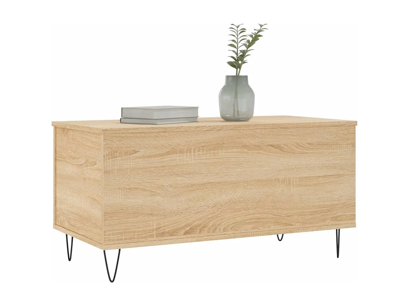 Couchtisch-Wohnzimmertisch-Beistelltische Sonoma-Eiche 90x44,5x45 cm Holzwerkstoff SHL20918