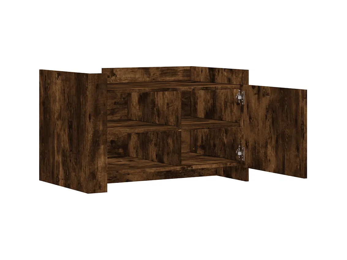 Mesa de centro-Mesa auxiliar madera maciza de mango 100x50x40 cm SHL304463