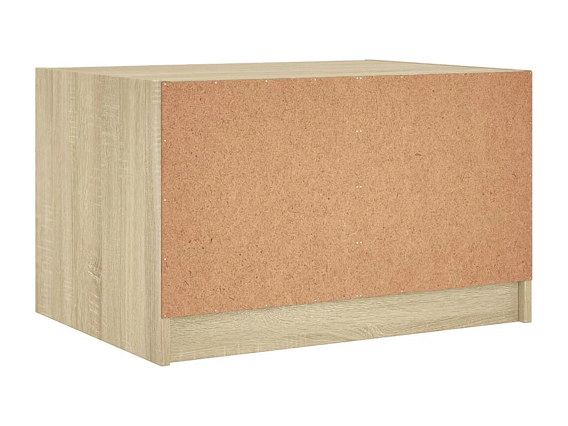 Mesa de centro-Mesa auxiliar de acero inoxidable dorado y madera maciza SHL4844