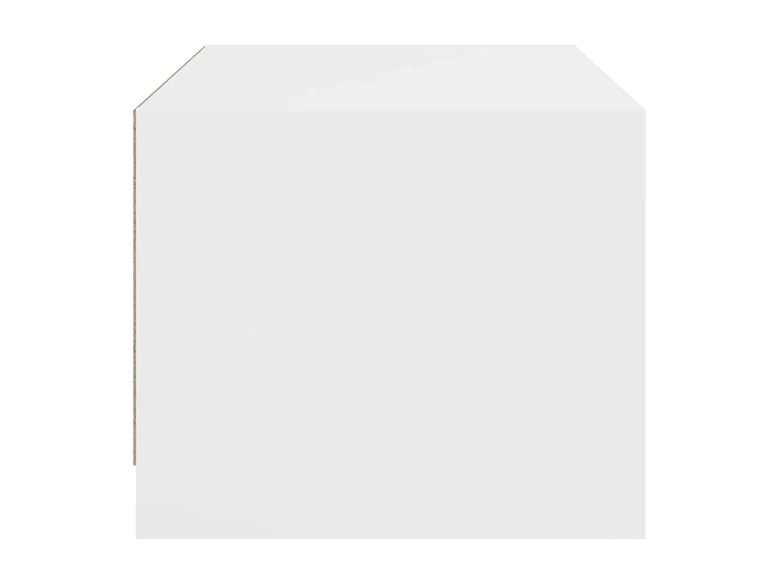 Mesa de centro-Mesa auxiliar cuadrada madera reciclada SHL4665