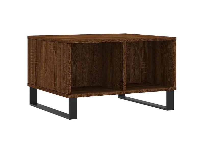 Mesa de centro | Mesa auxiliar madera ingeniería madera envejecida 90x49x45 cm SHL2206