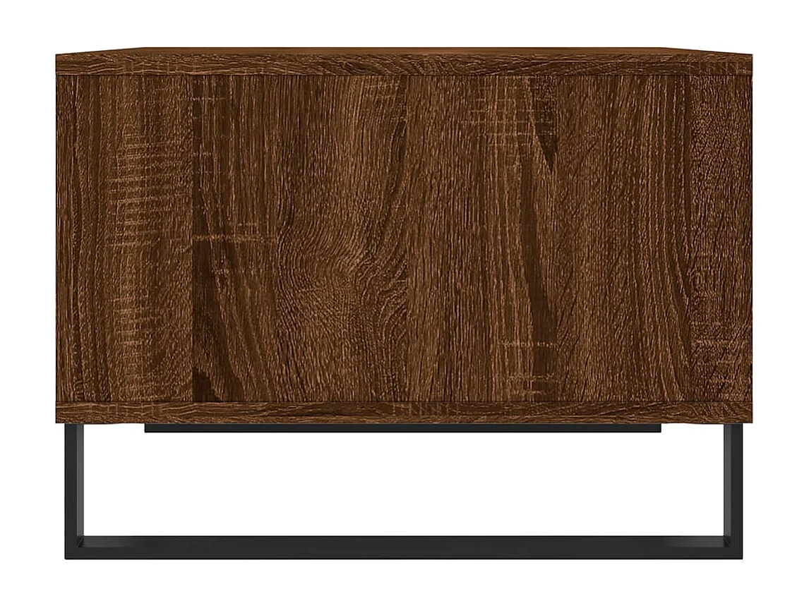 Mesa de centro | Mesa auxiliar madera ingeniería madera envejecida 90x49x45 cm SHL2206