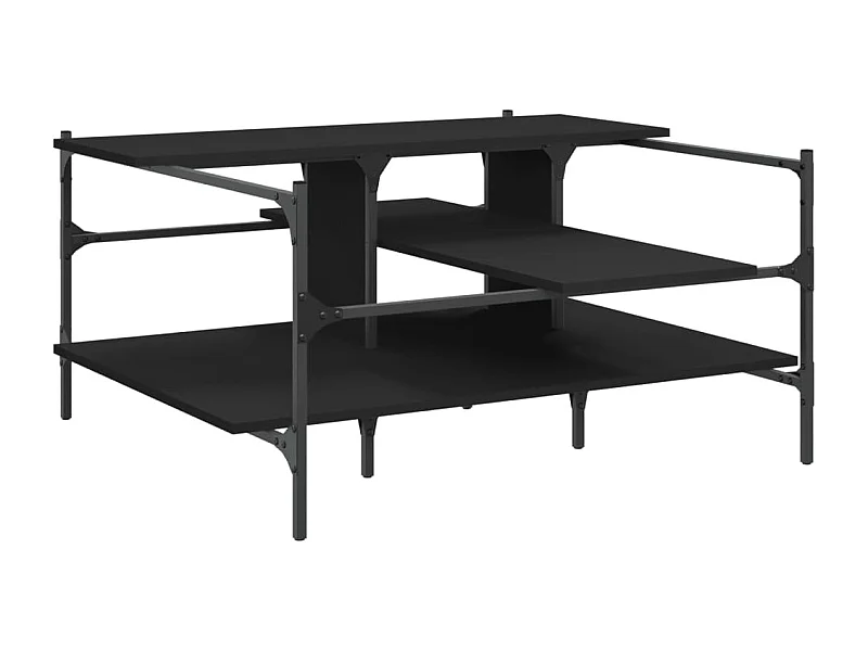 Mesa de centro-Mesa auxiliar de madera maciza mango 80x54x40 cm SHL4751