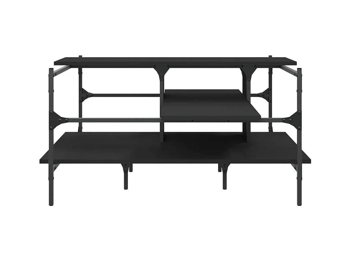 Mesa de centro-Mesa auxiliar de madera maciza mango 80x54x40 cm SHL4751