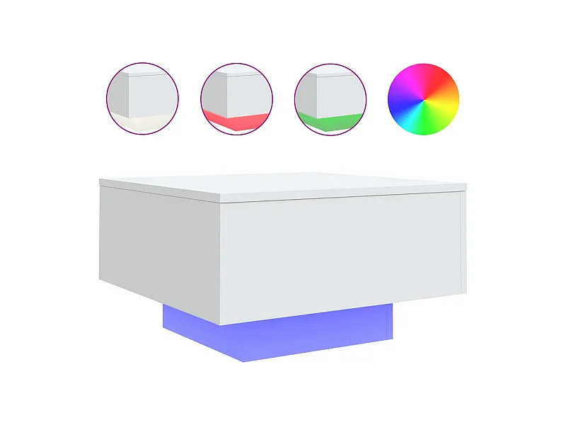 Mesa de centro-Mesa auxiliar de forma ajustable negro brillante SHL541271