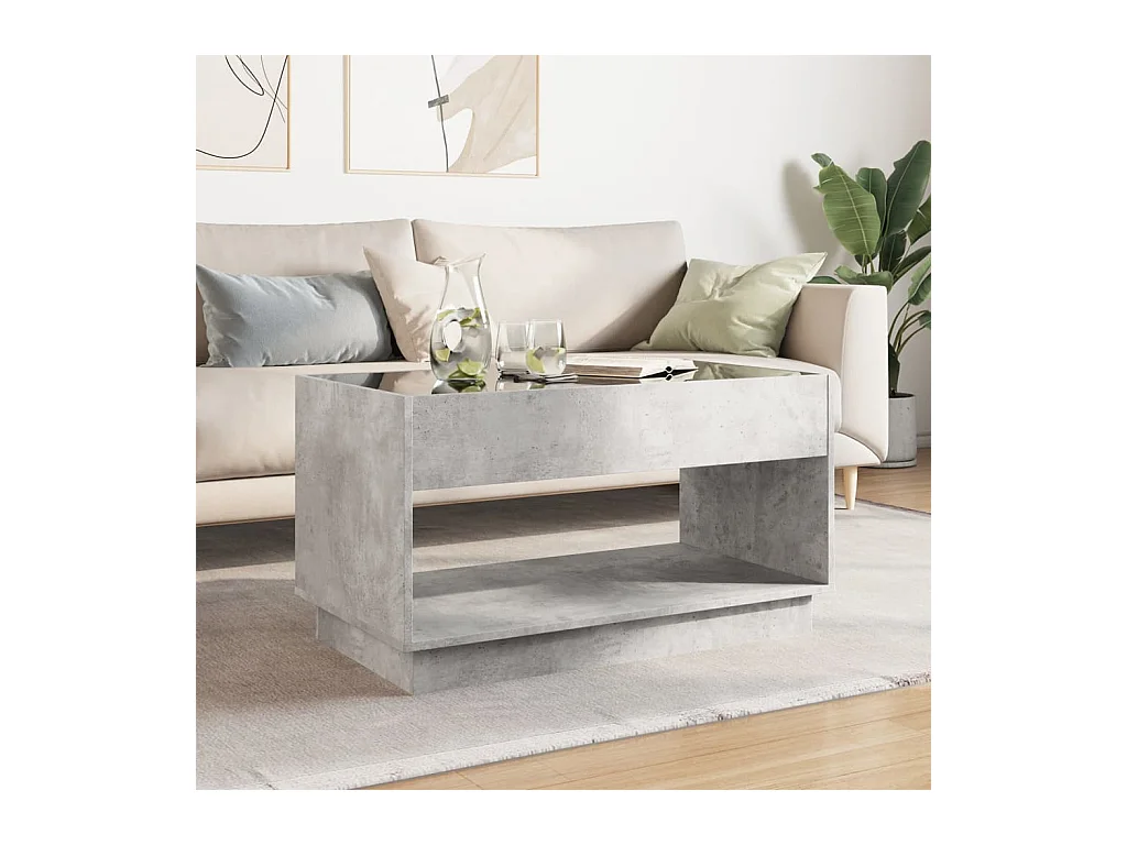 Mesa de centro-Mesa auxiliar madera de ingeniería marrón roble 103,5x60x35 cm SHL2821