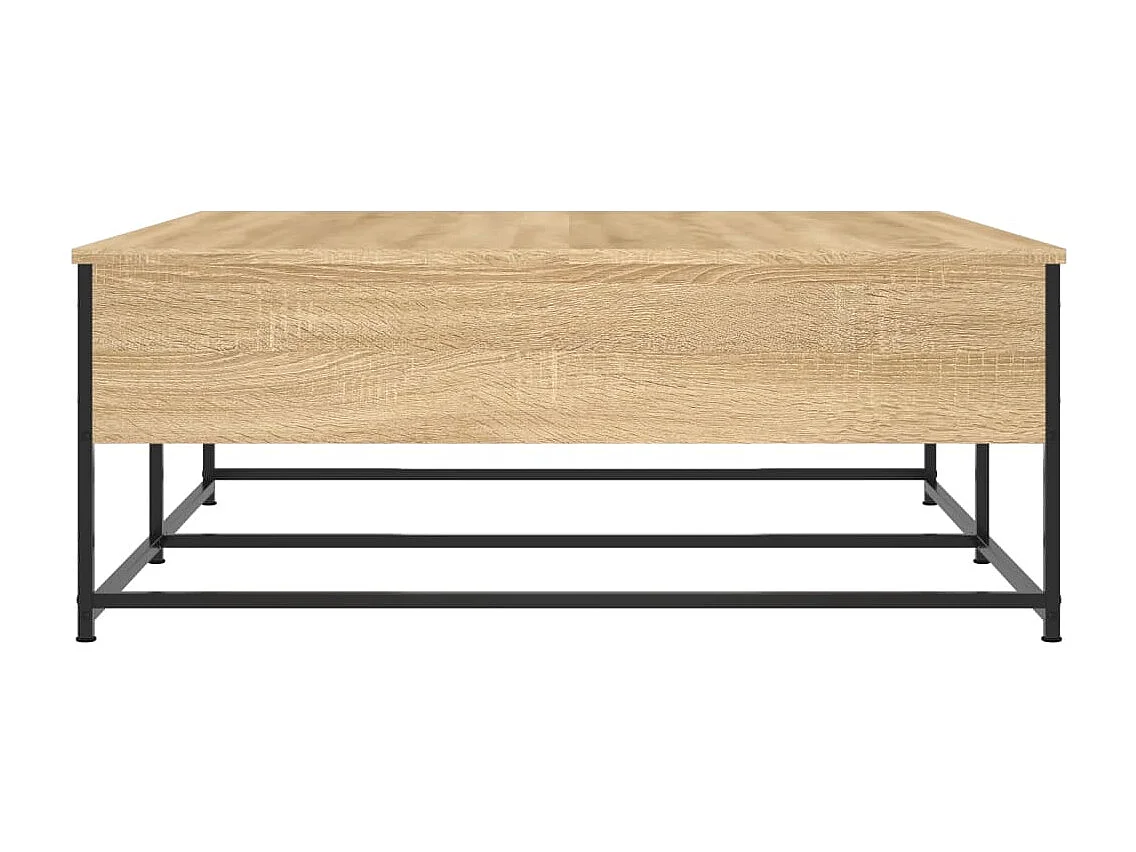 Couchtisch-Wohnzimmertisch-Beistelltische Sonoma-Eiche 100x99x40 cm Holzwerkstoff SHL94859