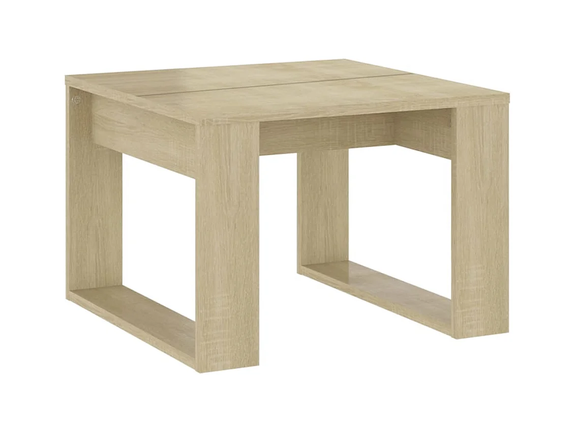 Table basse salon-Table d'appoint Chêne sonoma 50x50x35 cm Bois d’ingénierie SHL44749